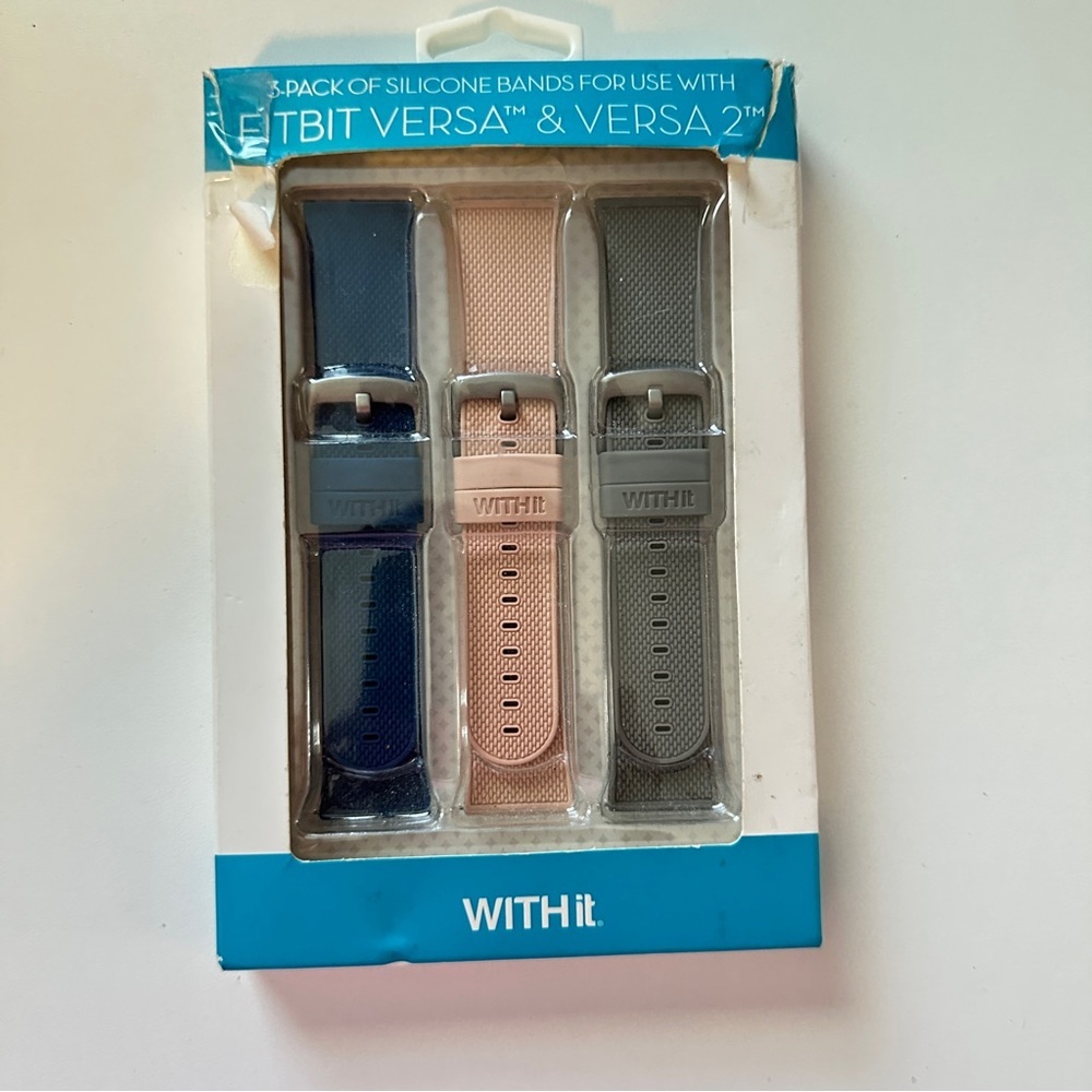 FITBIT  WITHit Silicone Bands for Fitbit Versa